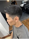 MEN'S HAIR/ビジネスサイドパート/刈り上げショート/表参道駅