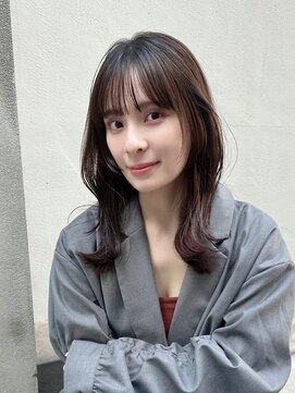 アリスバイアフロート 自由が丘(ALICe by AFLOAT) レイヤーロング/ダークブラウン/透明感カラー