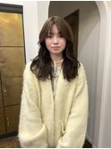 春カラー◎ブリーチなしダブルカラー透けベージュ