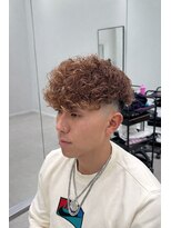 ジュール メンズ 大分(Joule men's)&nbsp;フェザーパーマ/テーパーフェード/スペインカール/[大分駅]