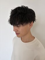 アフロートナガノ(AFLOAT NAGANO)&nbsp;メンズカット/メンズパーマ/波巻きスパイラルパーマ/眉カット