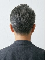 と和 巣鴨&nbsp;【50代メンズ】白髪を活かした大人のアップバングショート