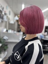 ミラージュ 船橋(Miraju)&nbsp;ブリーチカラーピンクヘアー