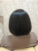 ボリューム感UP☆まとまり感もあるボブスタイル