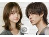 【カット+シャンプーブロー】似合わせ小顔カット（男女利用可）￥6200⇒￥4800