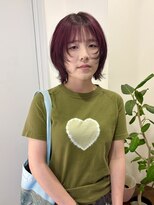 ノル 栄矢場町(nol)&nbsp;カシスカラー×ショートレイヤー