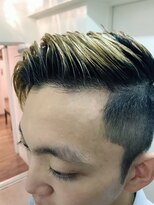 パティオンツー(PATIONN2)&nbsp;外国人風ダブルカラーワイルドツーブロックベリーショート