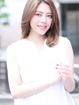 25歳からの【毛先パーマ /黒髪/ことりベージュ】