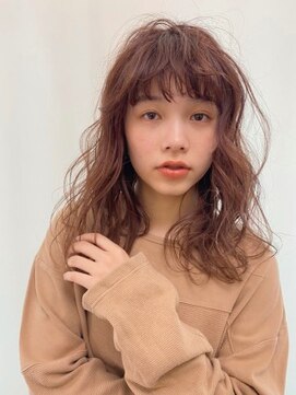 ネオリーブアイム 横浜西口店(Neolive aim) 【Neolive aim 横浜西口店】ふんわり癖毛風パーマ１