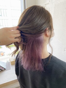ヘアーワークス ヘルム 渋谷店(HAIR WORKS HELM) ［HELM渋谷］おしゃカワ☆インナーカラー☆