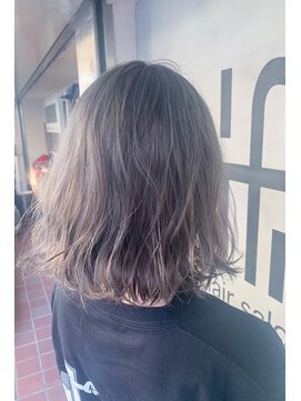 イフ ヘアーサロン(if... hair salon) ☆お客様style☆ブリーチ必須シルバーラベンダー
