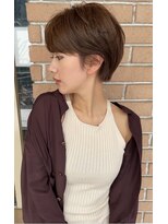 サロンドミルク 新百合ヶ丘店(salon de MiLK)&nbsp;耳にかけても可愛い大人可愛いショート