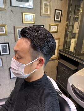 ステイゴールド 新百合ヶ丘(STAY GOLD) 【STAY GOLD新百合ヶ丘】グラデーションポマードオールバック