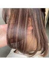 　[　若白髪を染めて　]　ハイライト　