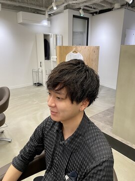 スワッグ(SWAG) メンズショートパーマ