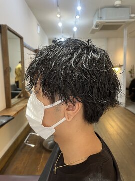 ノーチラスヘア(nautilus hair) 初波巻きパーマの人