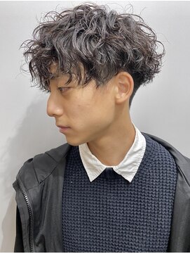 グリーン 登戸(green) 【YOSHI】 メンズ ツイストスパイラルパーマ ショート