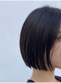 ナチュラル切りっぱなしボブ【Ruufus恵比寿渋谷】202301