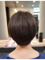 ムーヘアー MOU HAIR&nbsp;ハンサムショート×青系ハイライト