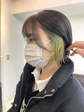 ジャストビューティー リアリー(just beauty Really) インナー × ライムグリーン 【横須賀中央 Really】