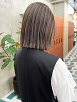 ノエ(noe) ボブ×ハイライトカラー