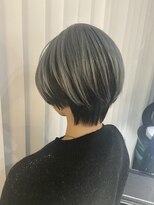 エイト 横須賀中央店(EIGHT)&nbsp;デザインカラー_切りっぱなしボブ