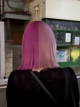 プネル(punel) ツートンピンク　　久保山担当