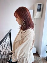 クオン 今泉(quon)&nbsp;【RYUYA】イヤリングカラー ピンク×ベージュ