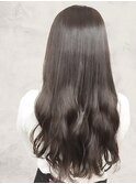 ふんわりカールヘルシースタイルルーズヘアショコラアッシュ