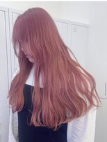 ミミヘアーガーデン(mimi hair garden)&nbsp;柔らかいピンクベージュ/ケアブリーチダブルカラー/10代20代30代