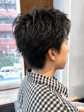 アイリーヘアデザイン(IRIE HAIR DESIGN) 【IRIE HAIR赤坂】スパイキーショート×ビジネス