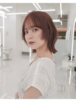 コア 表参道(COA)&nbsp;ボブヘア/レイヤーカット/ウエットヘア/オリーブベージュ/表参道