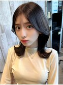 表参道アフロート張替　ミディアムレイヤー　イルミナカラー