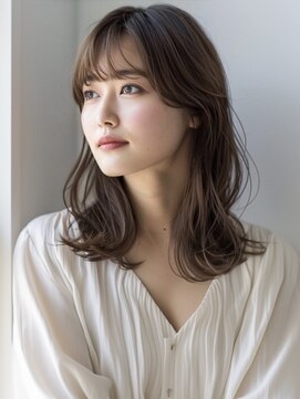 アルトリスト(Altruist Aging×HAIR&SPA) ★ダークアッシュ大人ガーリーボブ着物ミディアムレイヤーカット