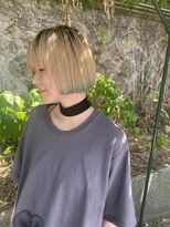 ヨーキヘアー(yookihair) 丸みを感じるミニボブ