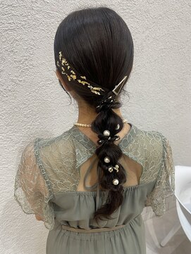 ヴィサージュアクト(VISAGE a.c.t) タイト編み下し