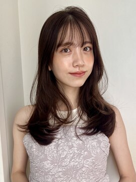 ローネス(LONESS) レイヤーカット/ロングレイヤー/ブラウンベージュ