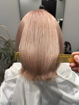 マノニコ(mano-nico) ブリーチ×髪質改善メテオカラー