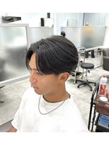 キートス(Kiitos)&nbsp;センターパート　ニュアンスパーマ