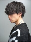 波巻きマッシュ／波巻きスパイラルパーマ