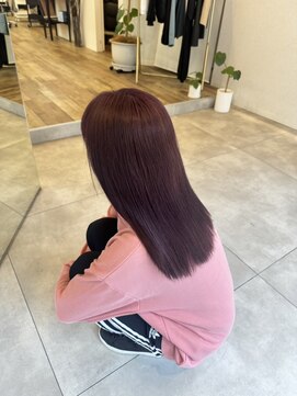 ウタリ(utari) ピンクラベンダー【難波 桜川/ケアブリーチ】