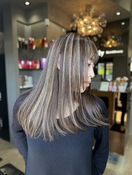 リリー ヘアーアンドビューティー(Lily) 2ブリーチDesigncolor