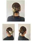 卒業式ヘアセット