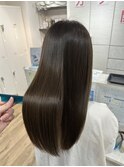 髪質改善トリートメントストレートロングレイヤー20代30代40代