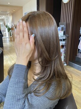 エム インターナショナル 白岡 キュート(EMU international CUTE) 艶のでにくい方へ☆水光カラー