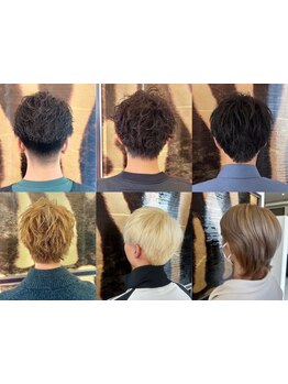 【鈴鹿/白子駅徒歩15分】ON/OFFどちらもキマる!メンズパーマ、カラーなど幅広いStyleを高クオリティで提供