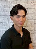 新宿エリア人気/大人のビジネスパーマ【新宿/理容室/バーバー】