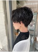 シャドーパーマ女子◎