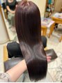 美容室 パルス 静岡鷹匠店(PALS) 大人かわいいカシスブラウンカラー♪