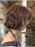 ミディアムパーマデジタルパーマボブパーマ表参道ボブパーマ